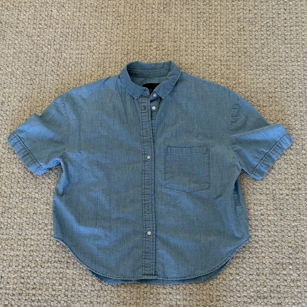 Women’s Blue Denim Shirt